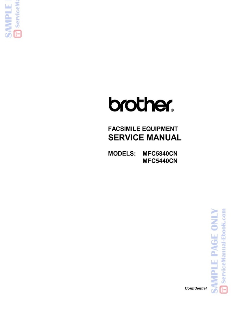 Brother MFC-5840CN Service manual