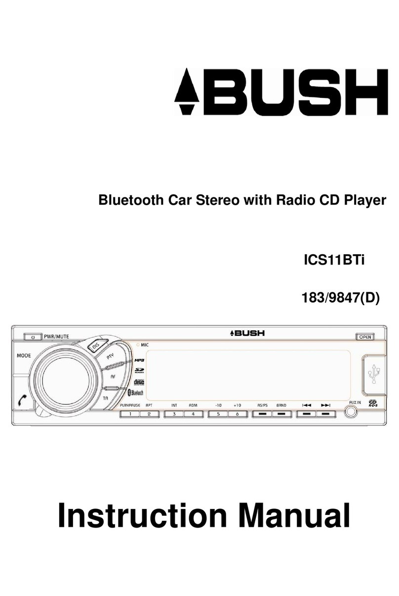 Bush ICS11BTi User manual