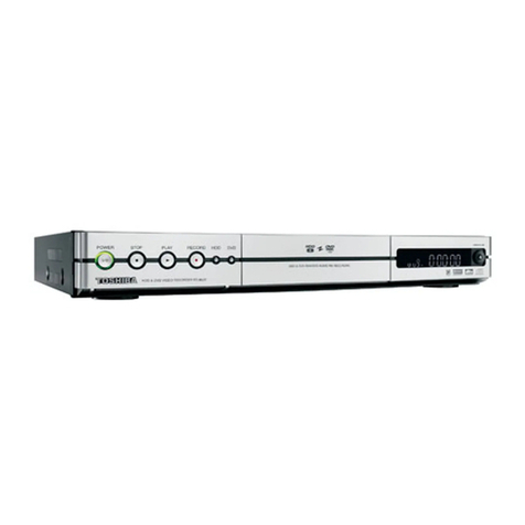 Toshiba RD-85DTSB User manual