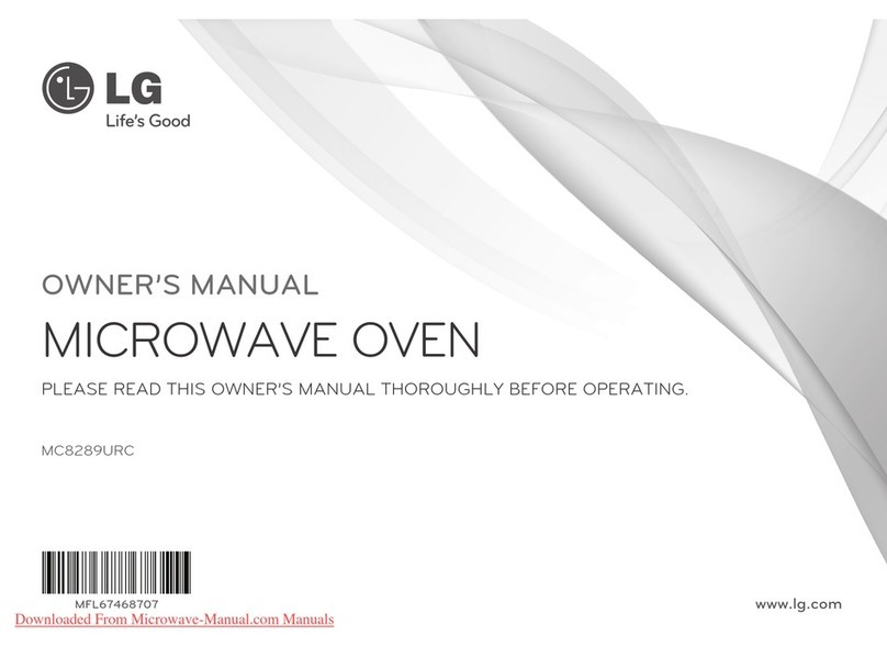LG MC8289URC owner's manual