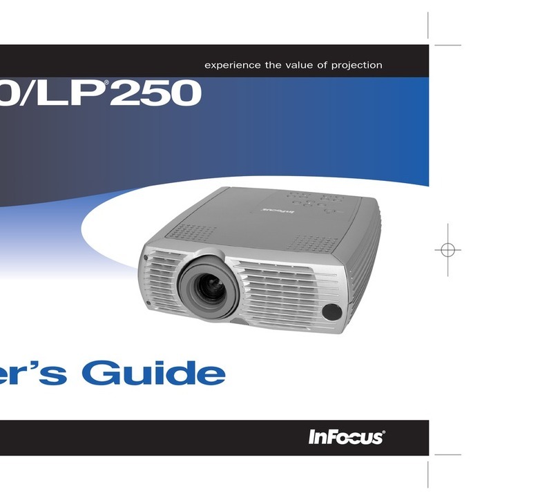 InFocus LP 240 User manual