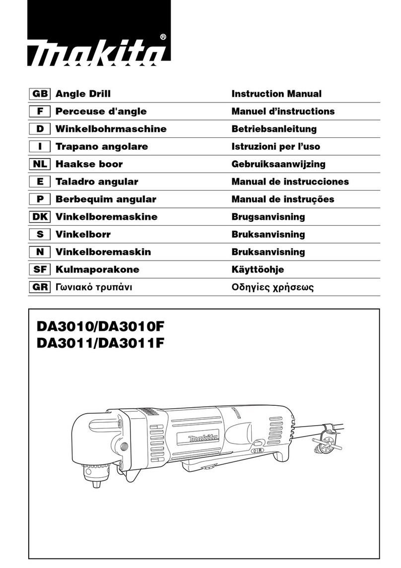 Makita DA3010 User manual