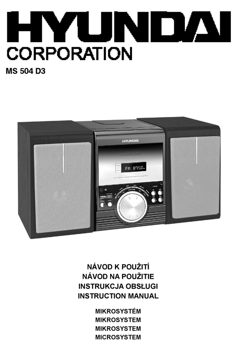 Hyundai MS 504 D3 User manual