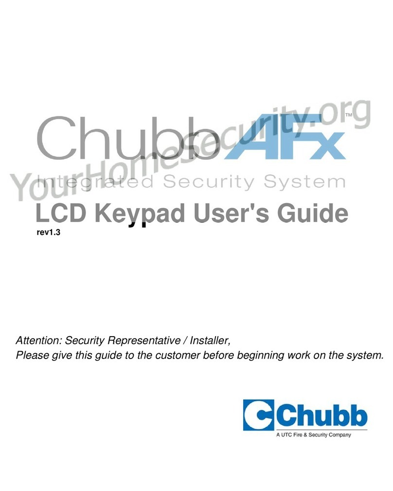 Chubb MONITOR AFx user guide