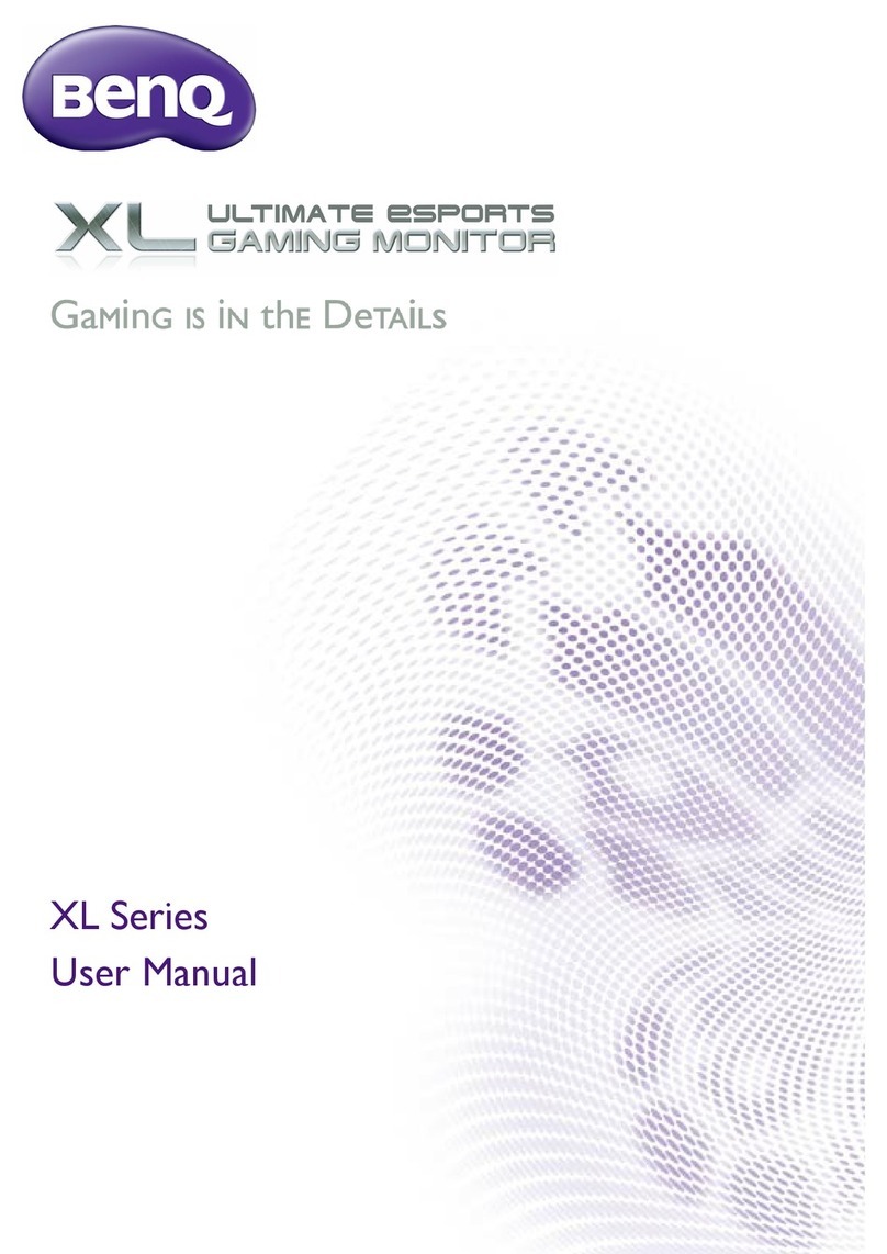 BenQ XL Series User manual