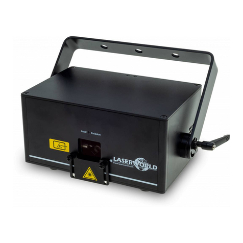 Laserworld CS-1000RGB User manual