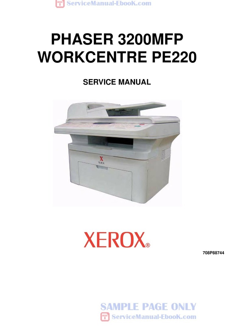 Xerox Phaser 3200MFP User manual