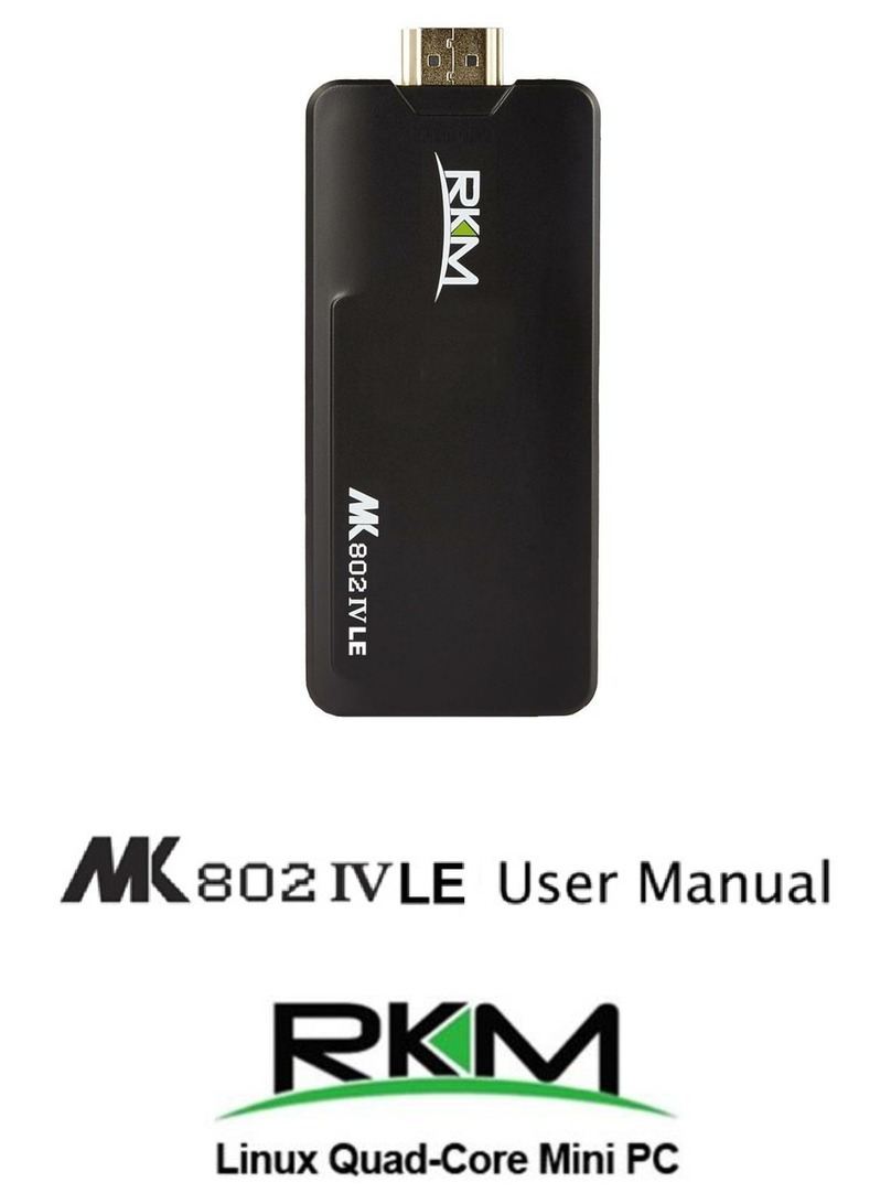 RKM MK 802 IV LE User manual