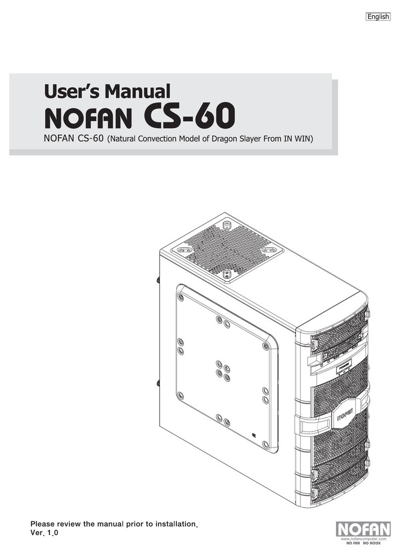 Nofan CS-60 user manual Nofan CS-60 user manual
