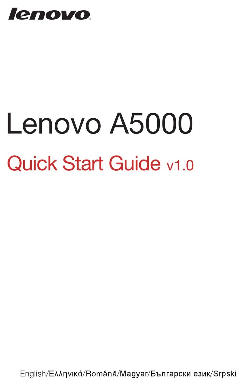 Lenovo A5000 User manual Lenovo A5000 User manual