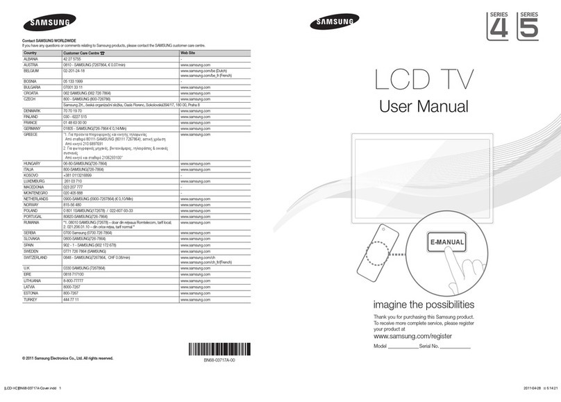 Samsung Series 4+ User manual Samsung Series 4+ User manual