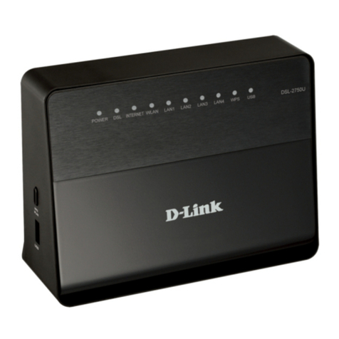 D-Link DSL-2750U User manual D-Link DSL-2750U User manual