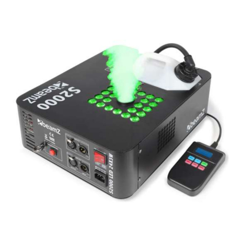 Beamz S2000 DMX instruction manual