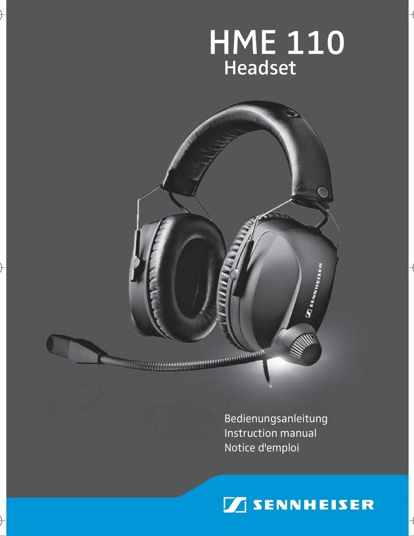 Sennheiser HME 110 instruction manual
