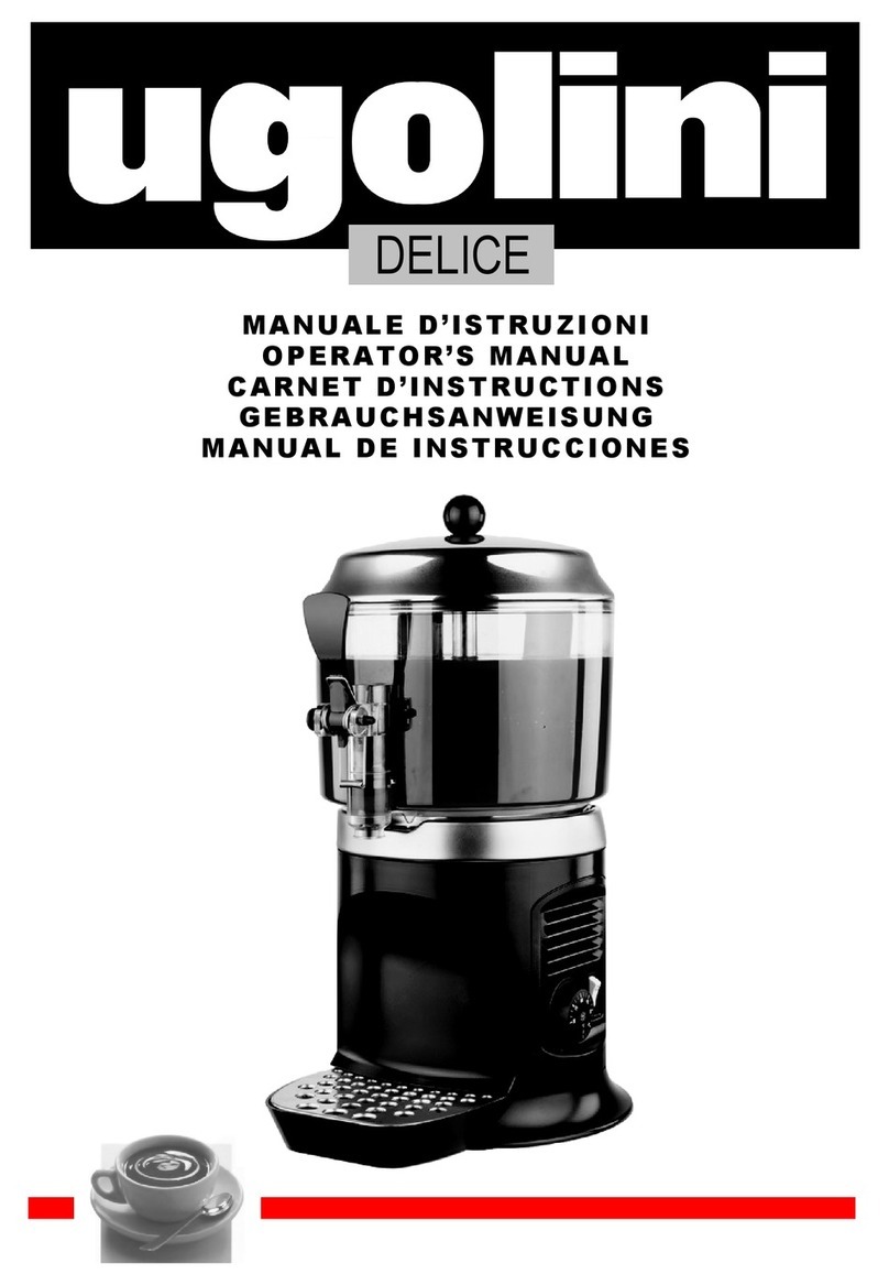 Ugolini Delice Operator's manual