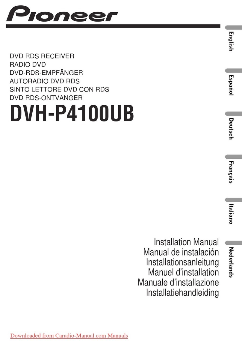 Pioneer DVH-P4100UB User manual