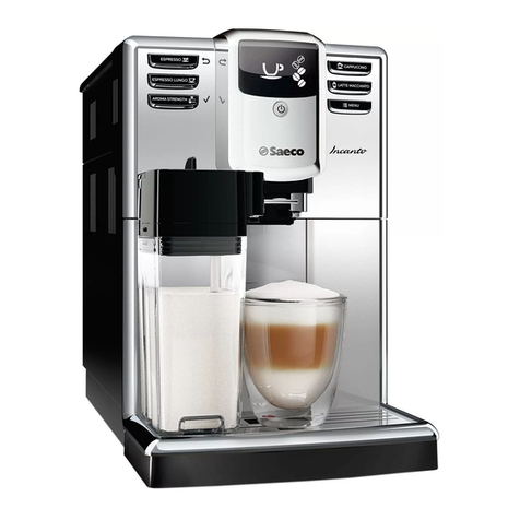 Saeco Incanto HD8917 manual
