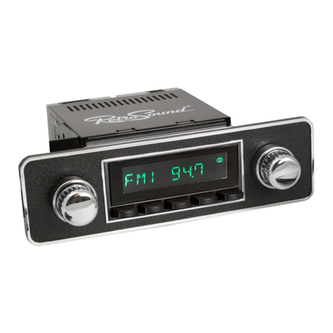 RetroSound Zuma Radio Installation instructions