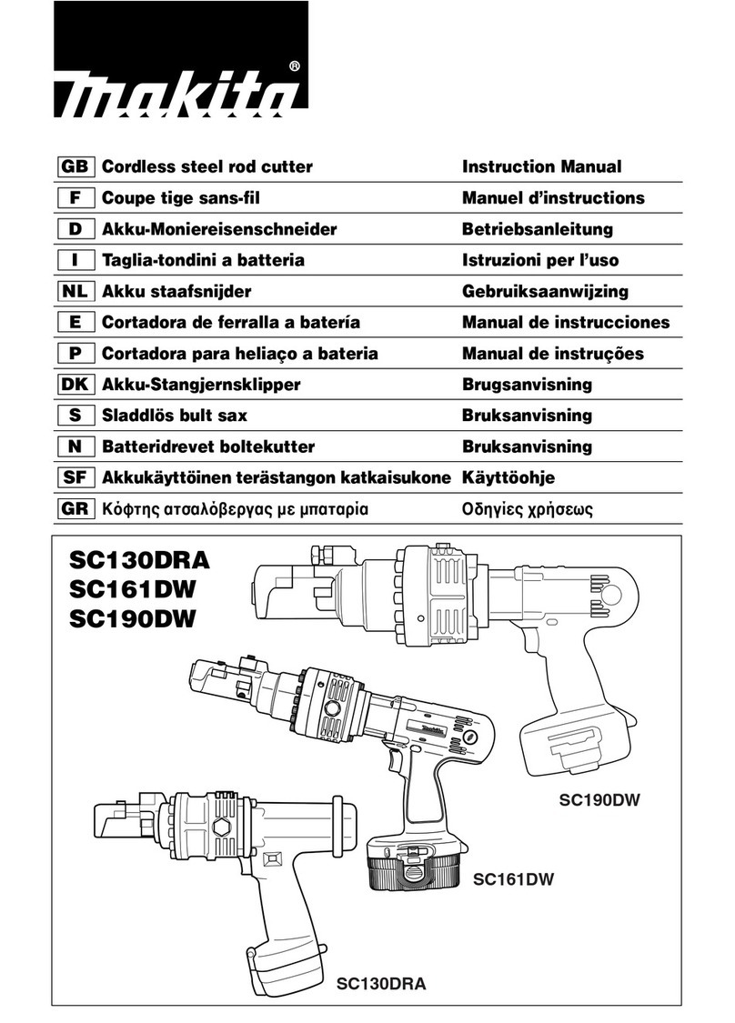 Makita SC130DRA User manual