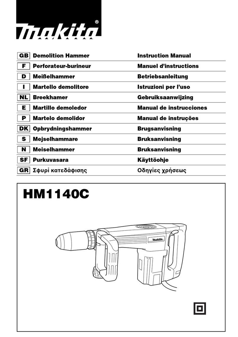 Makita HM1140C User manual Makita HM1140C User manual