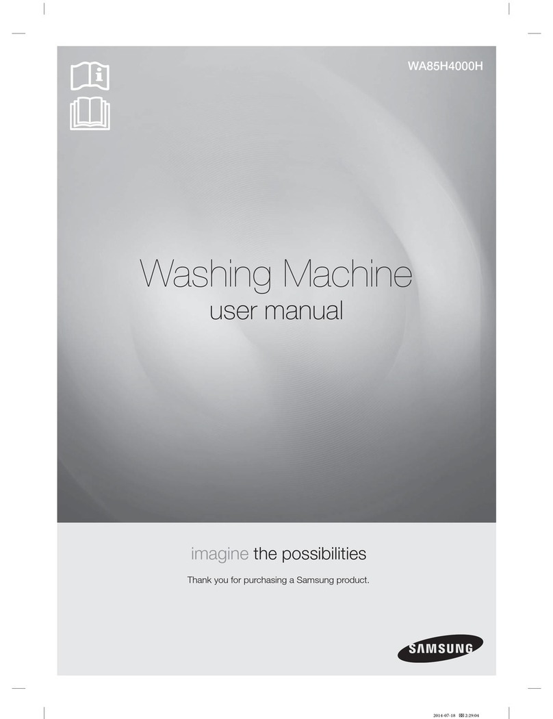 Samsung WA85H4000H User manual