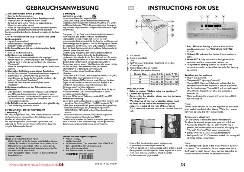 Whirlpool AFG 6512 User manual