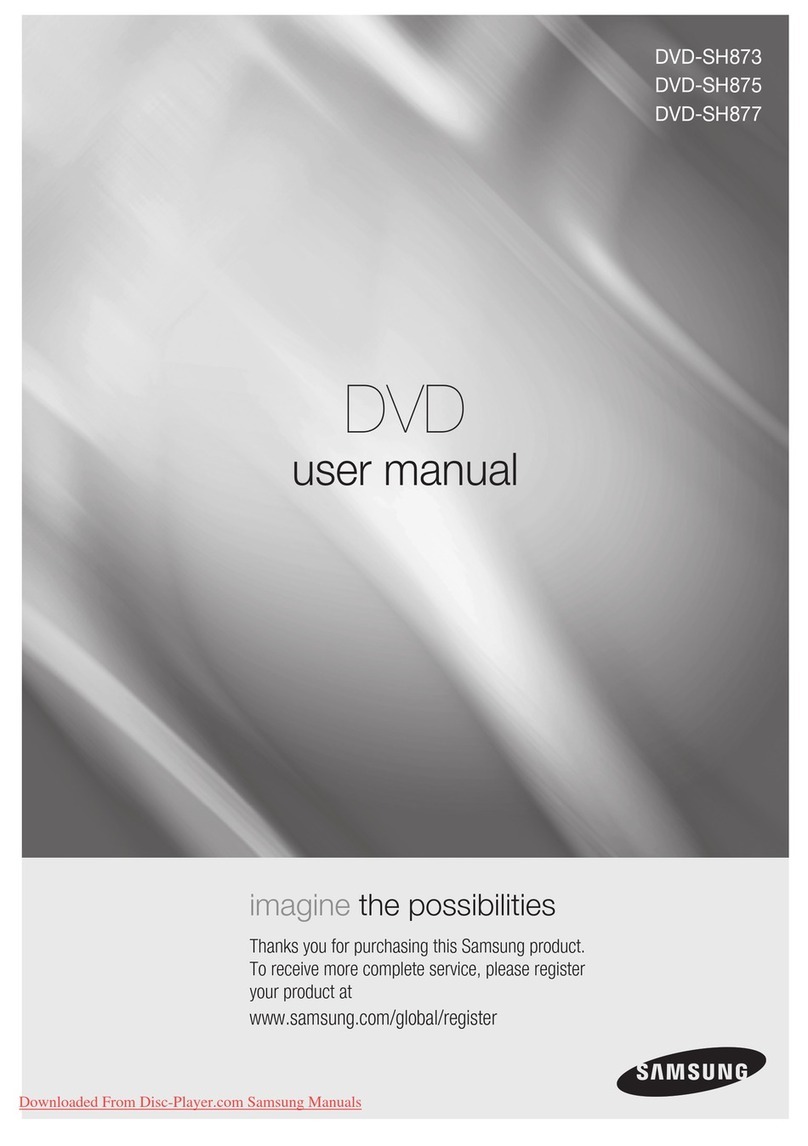 Samsung DVD-SH873 user manual