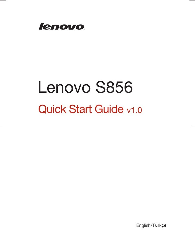 Lenovo S856 quick start guide