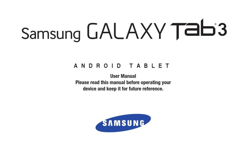 Samsung Galaxy Tab3 User manual