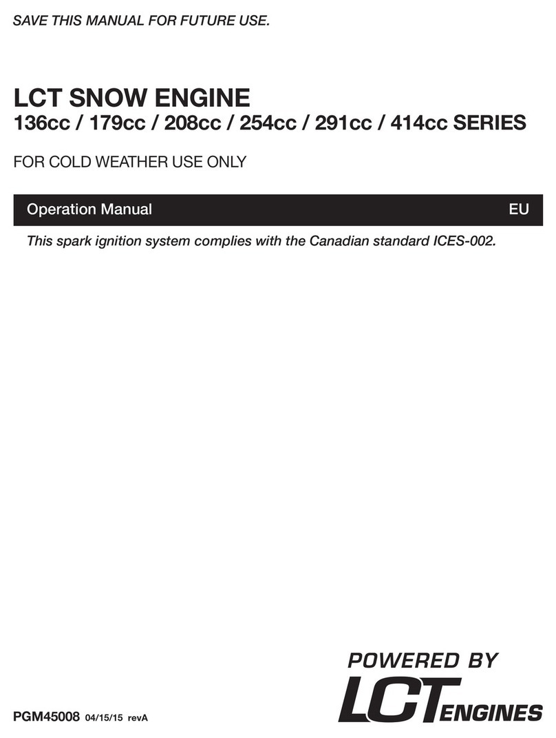 LCT 136cc SERIES User manual