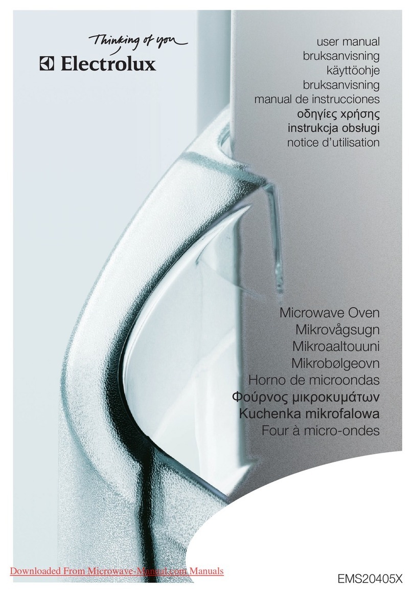 Electrolux EMS20405X User manual