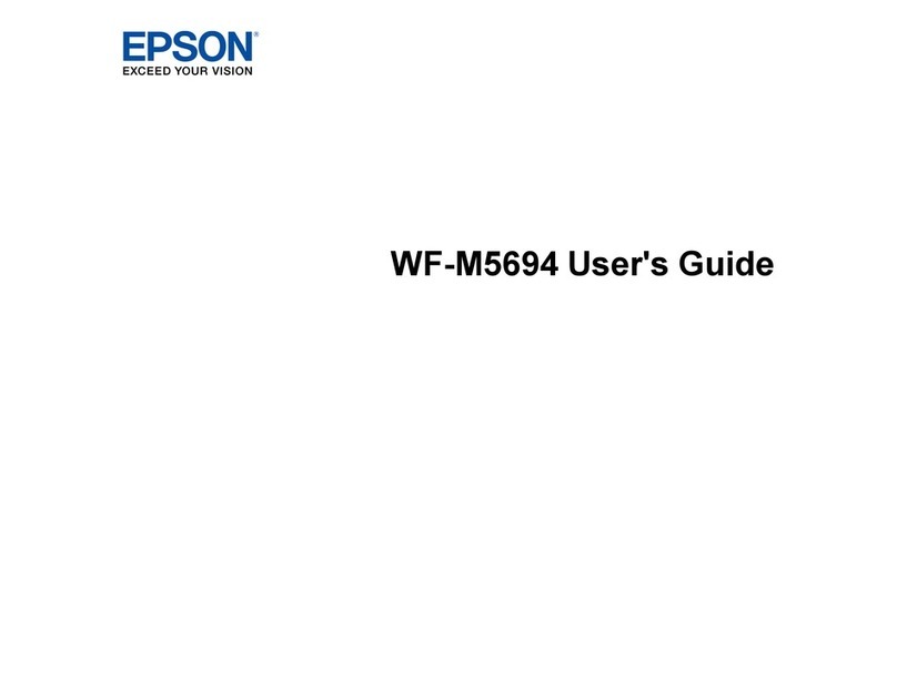 Epson WF-M5694 User manual