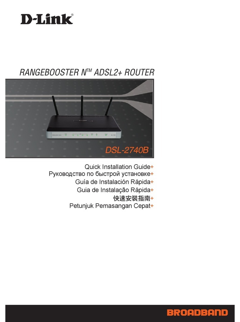 D-Link DSL-2740B User manual