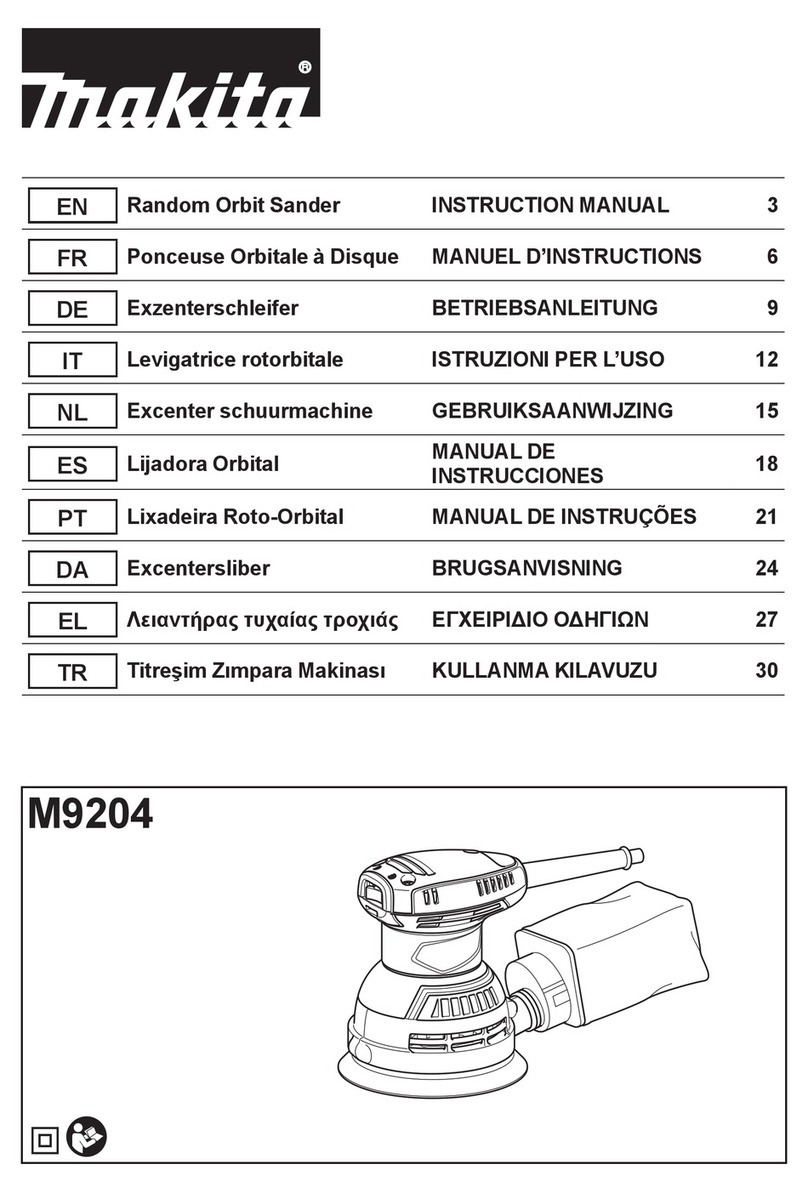 Makita M9204 instruction manual