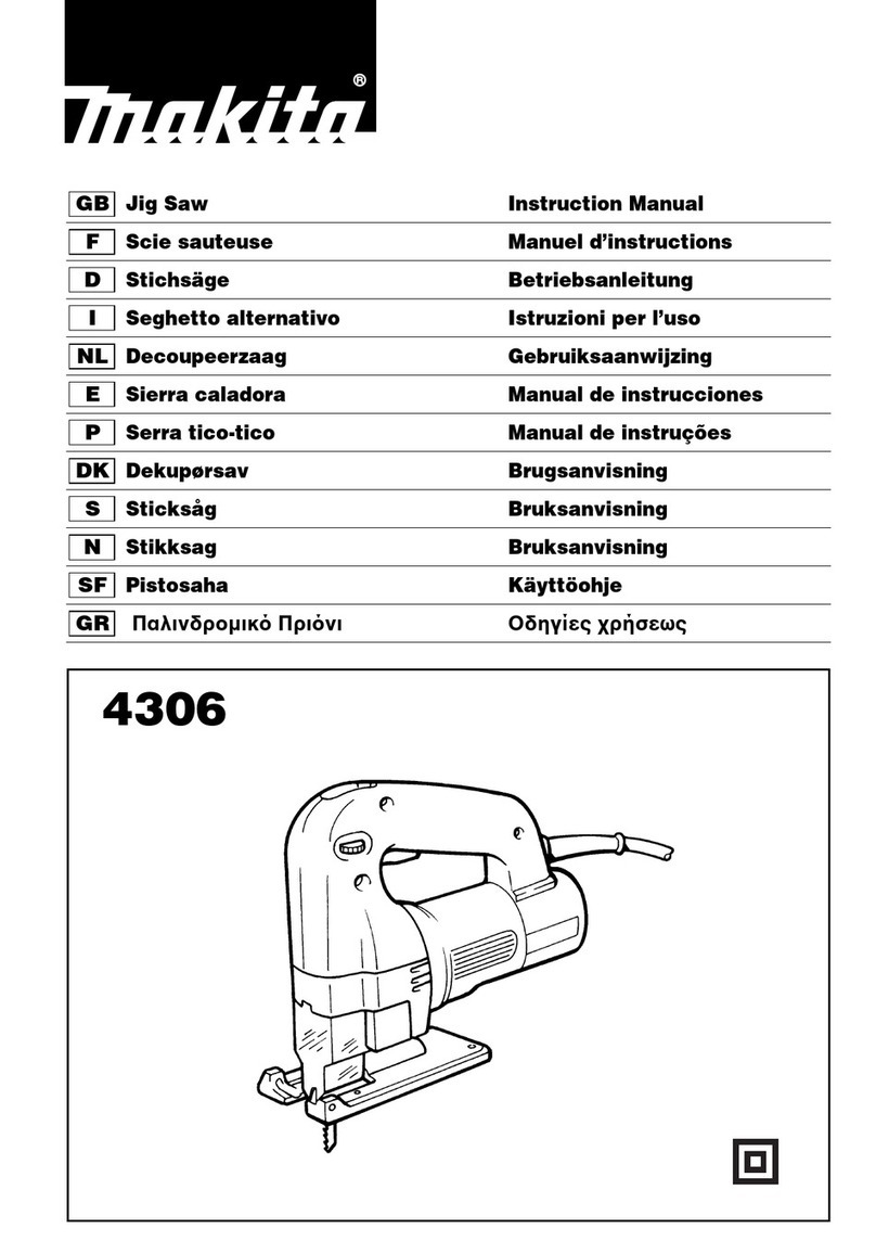 Makita 4306 User manual