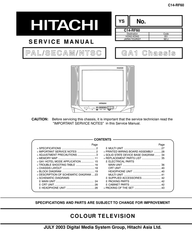 Hitachi C14-RF60 User manual