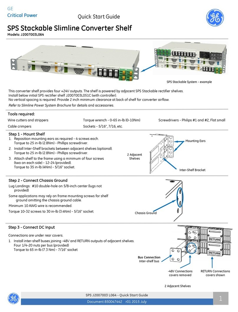 GE J2007003L064 User manual