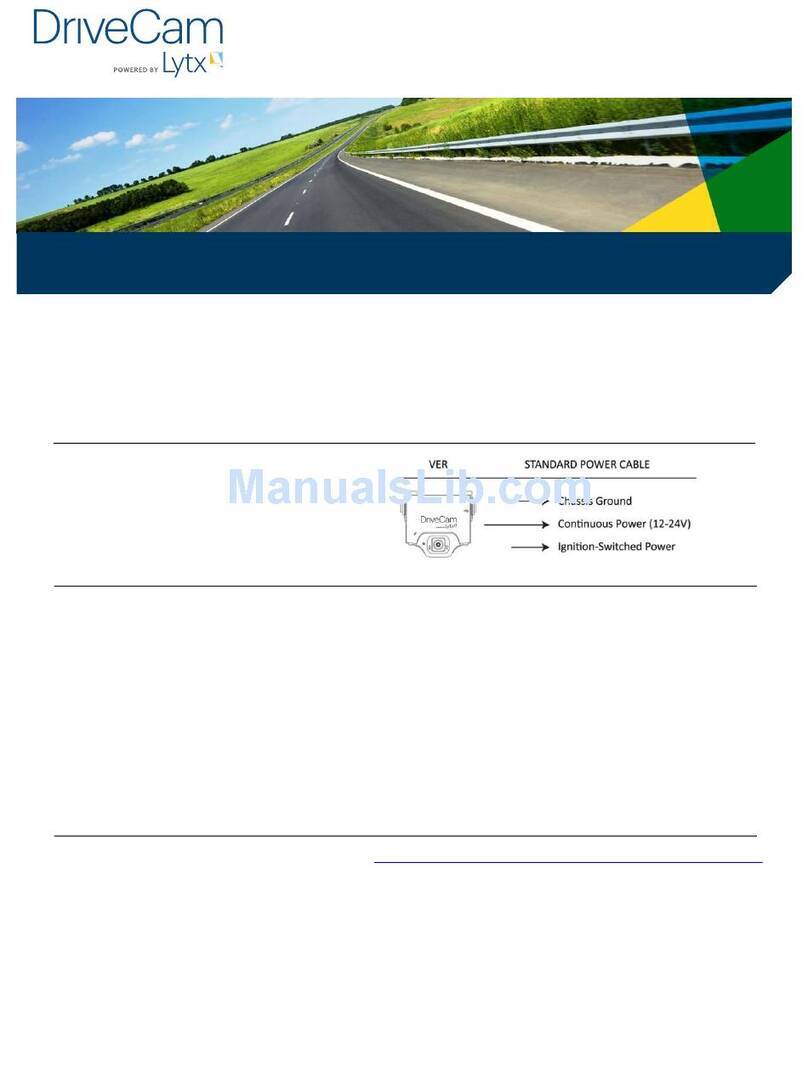DriveCam DC-3000-256-C User manual