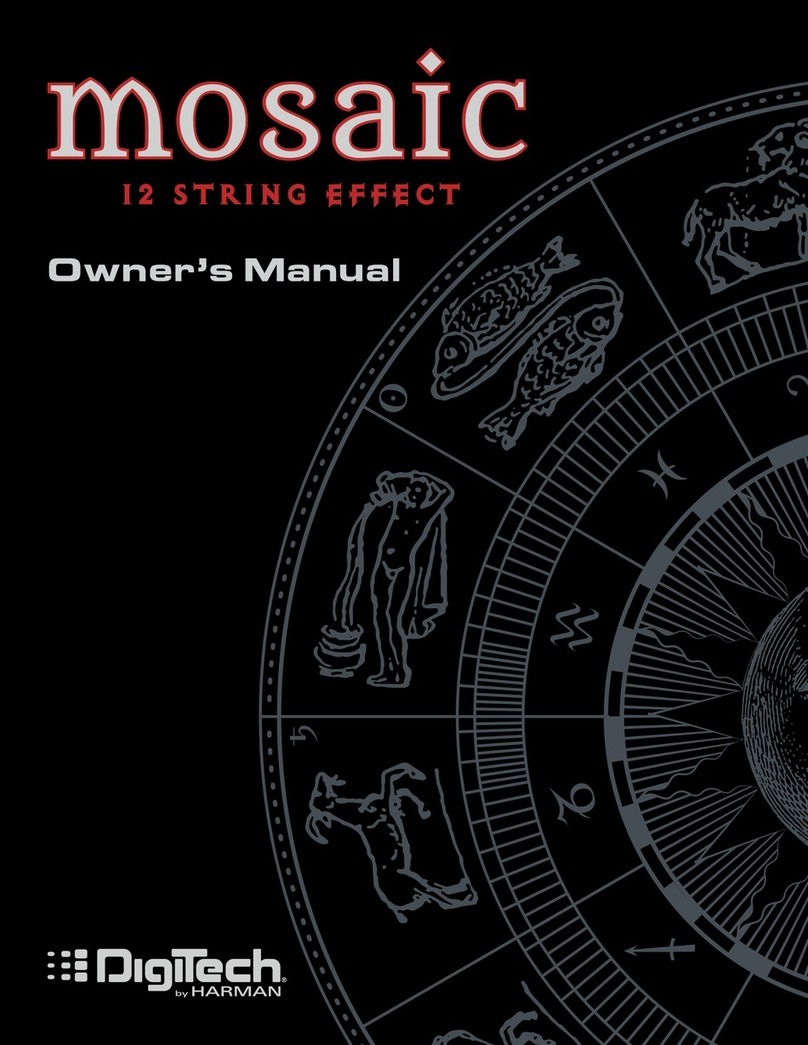 digi-tech Mosaic User manual digi-tech Mosaic User manual