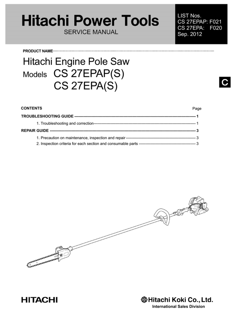 Hitachi CS 27EPAP(S) User manual