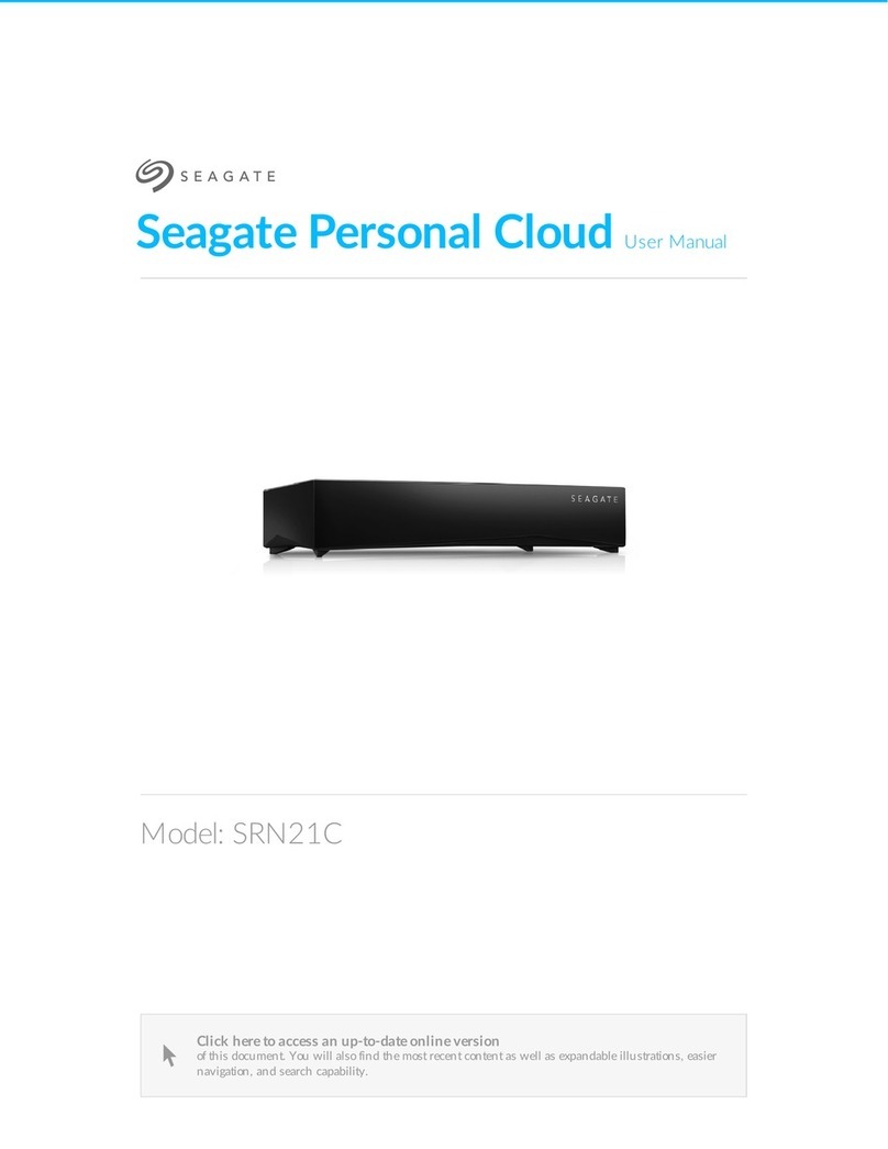 Seagate Personal Cloud SRN21C User manual
