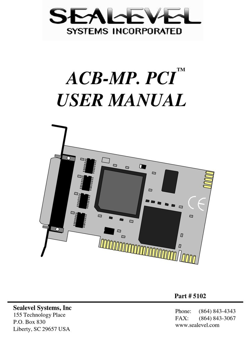 SeaLevel ACB-MP.PCI user manual