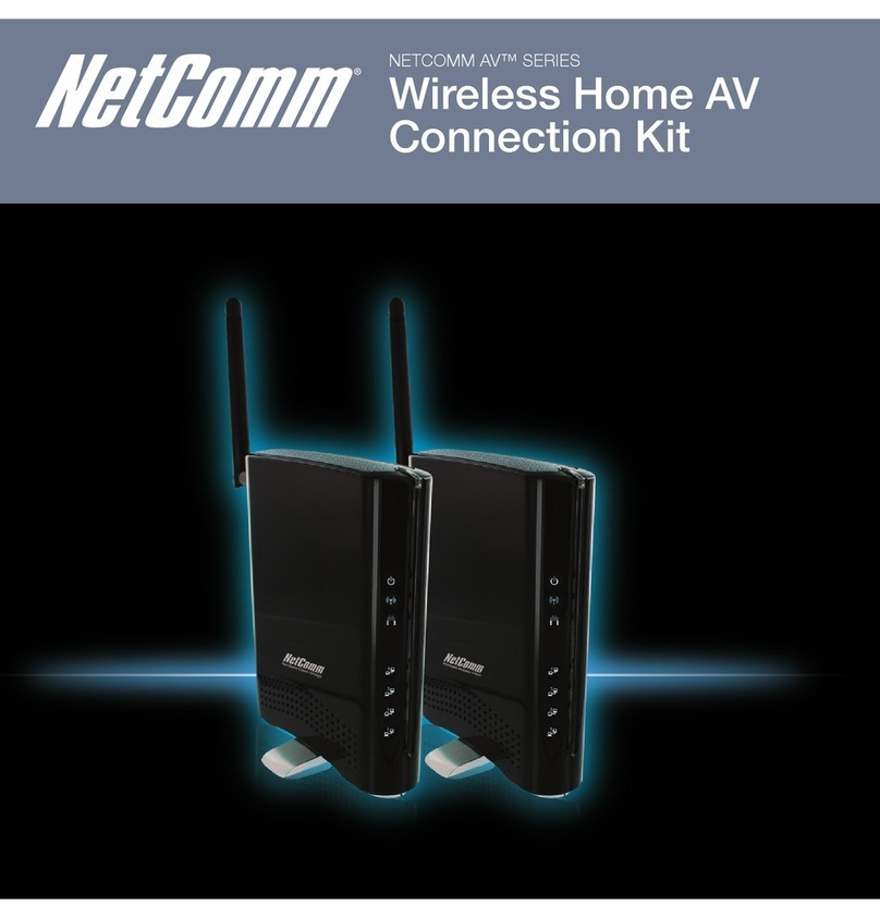 NetComm AV SERIES User manual