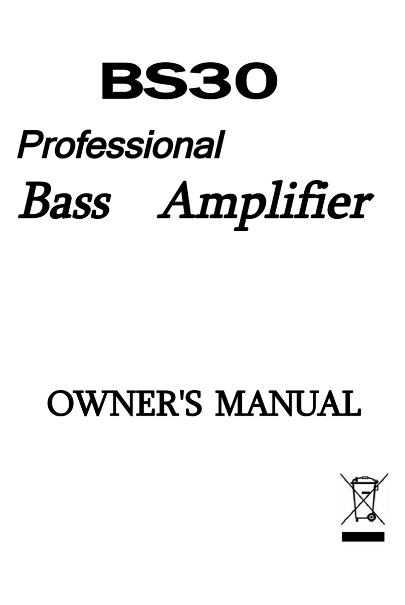 Invasion BS30 owner's manual