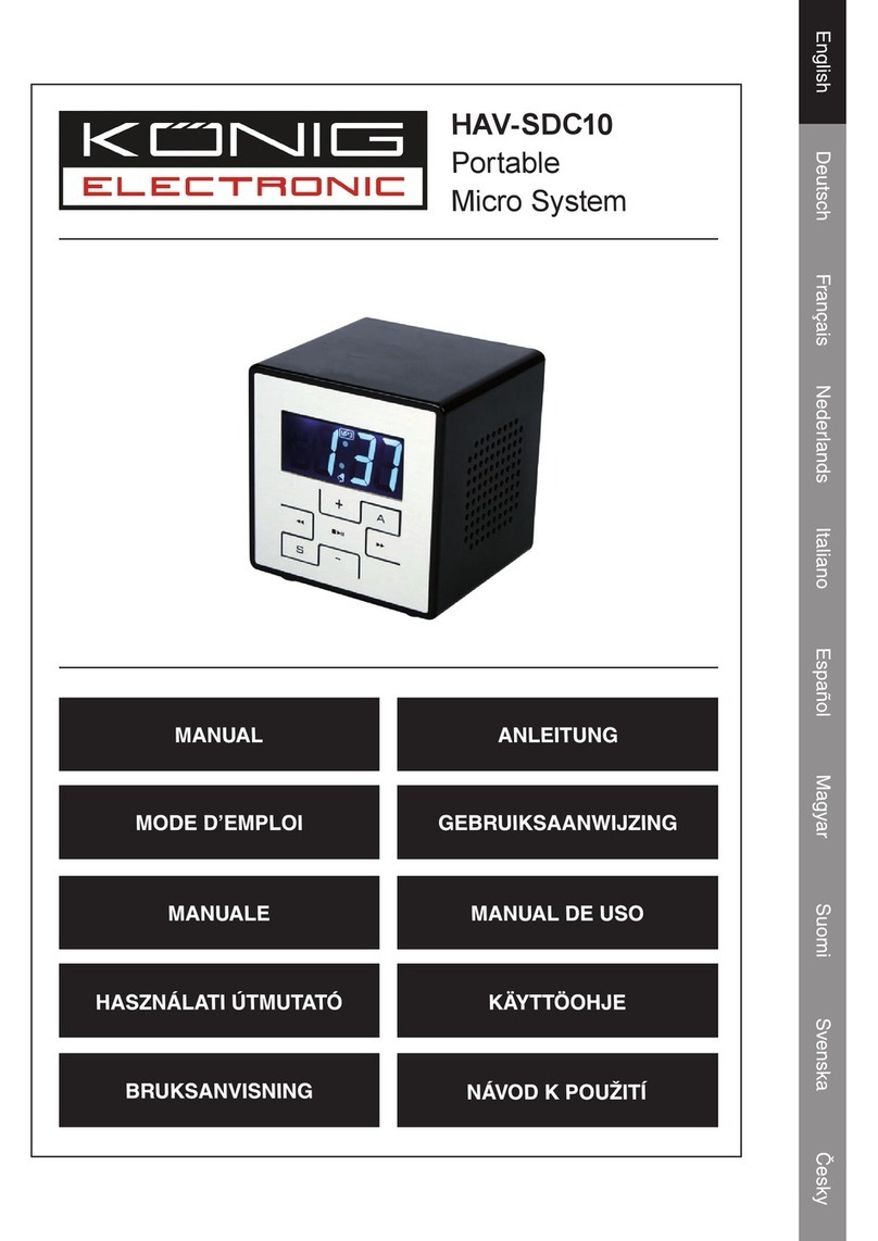 Konig HAV-SDC10 manual