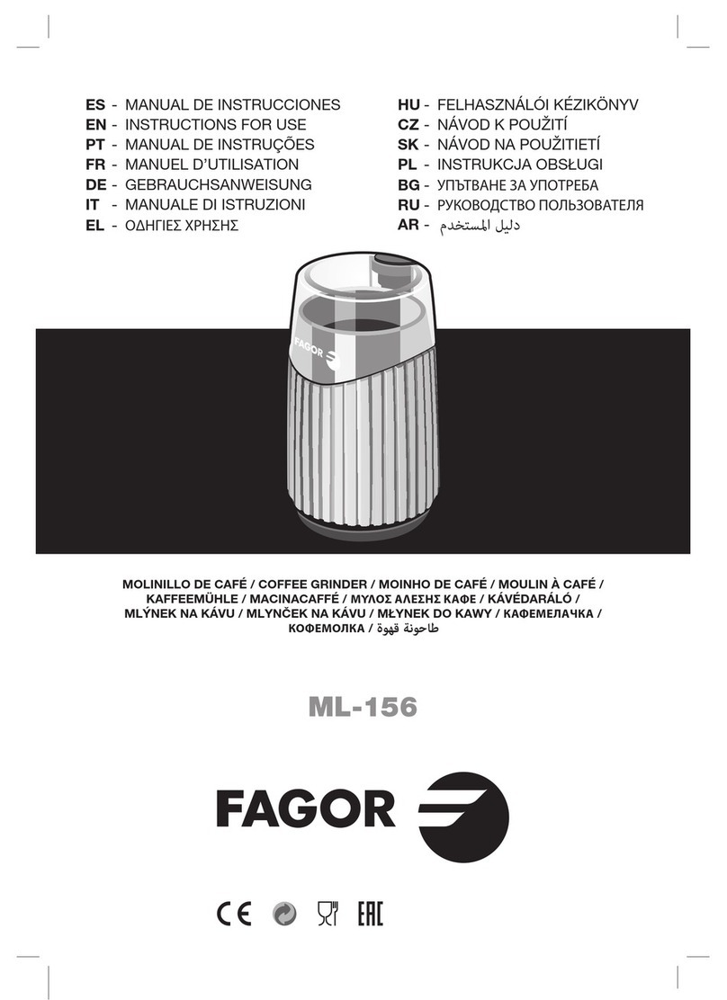Fagor ML-156 Instructions for use