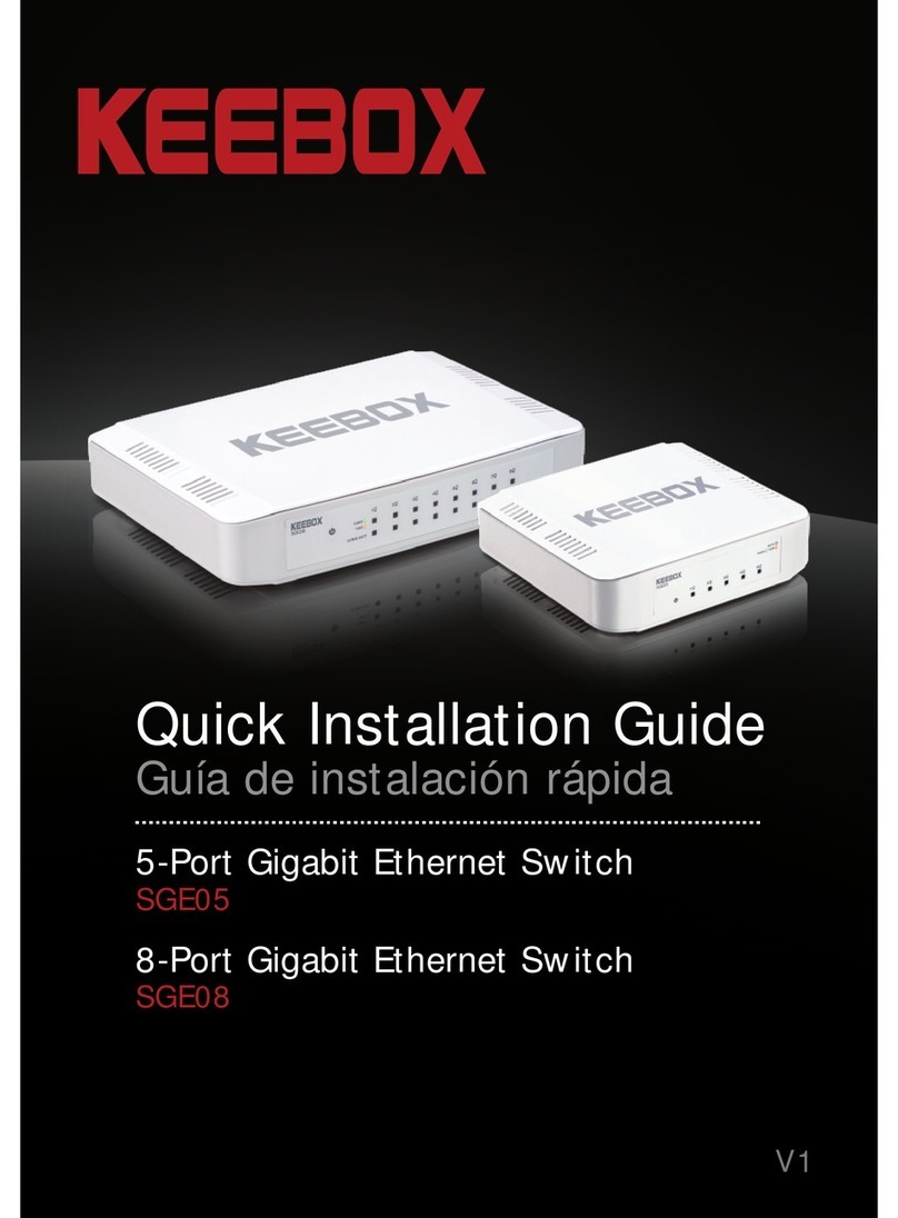 Keebox SGE05 Quick installation guide