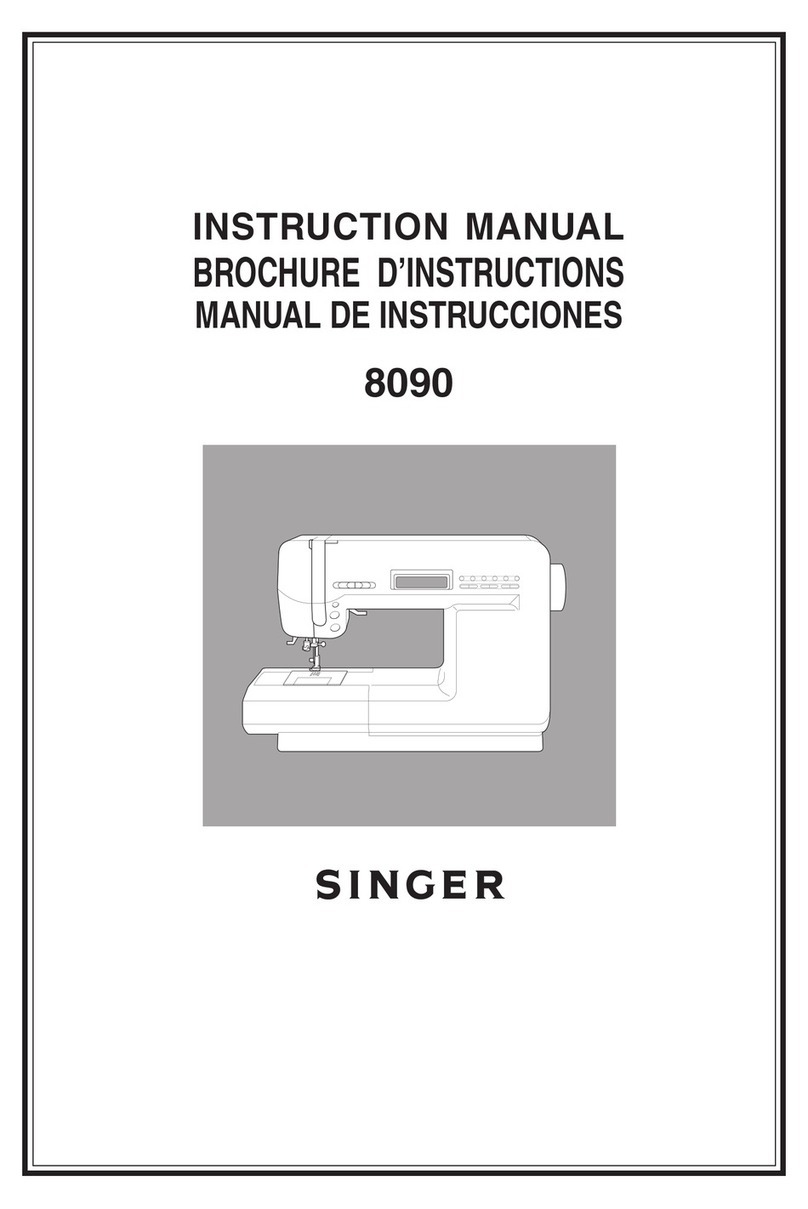 Singer 8090 User manual