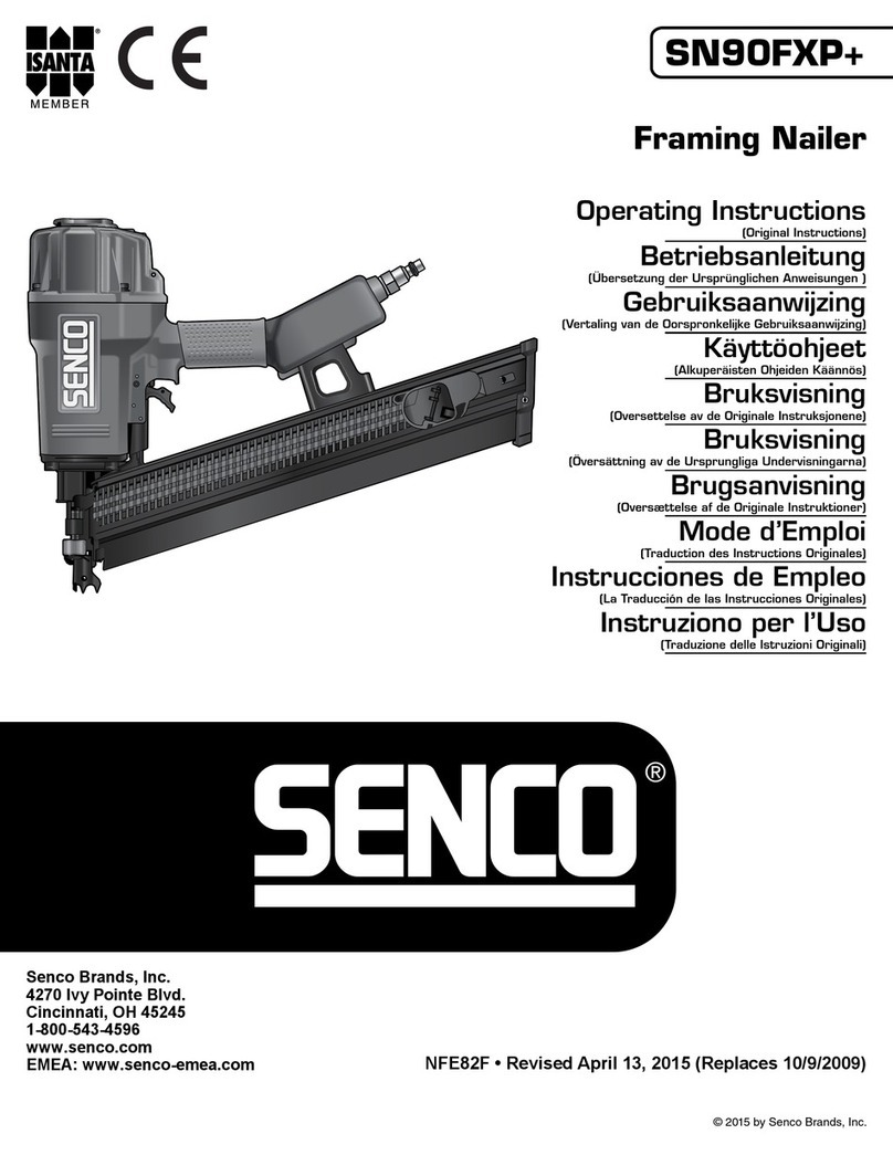 Senco SN90FXP+ User manual