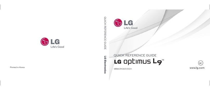 LG optimus L9 Quick reference guide